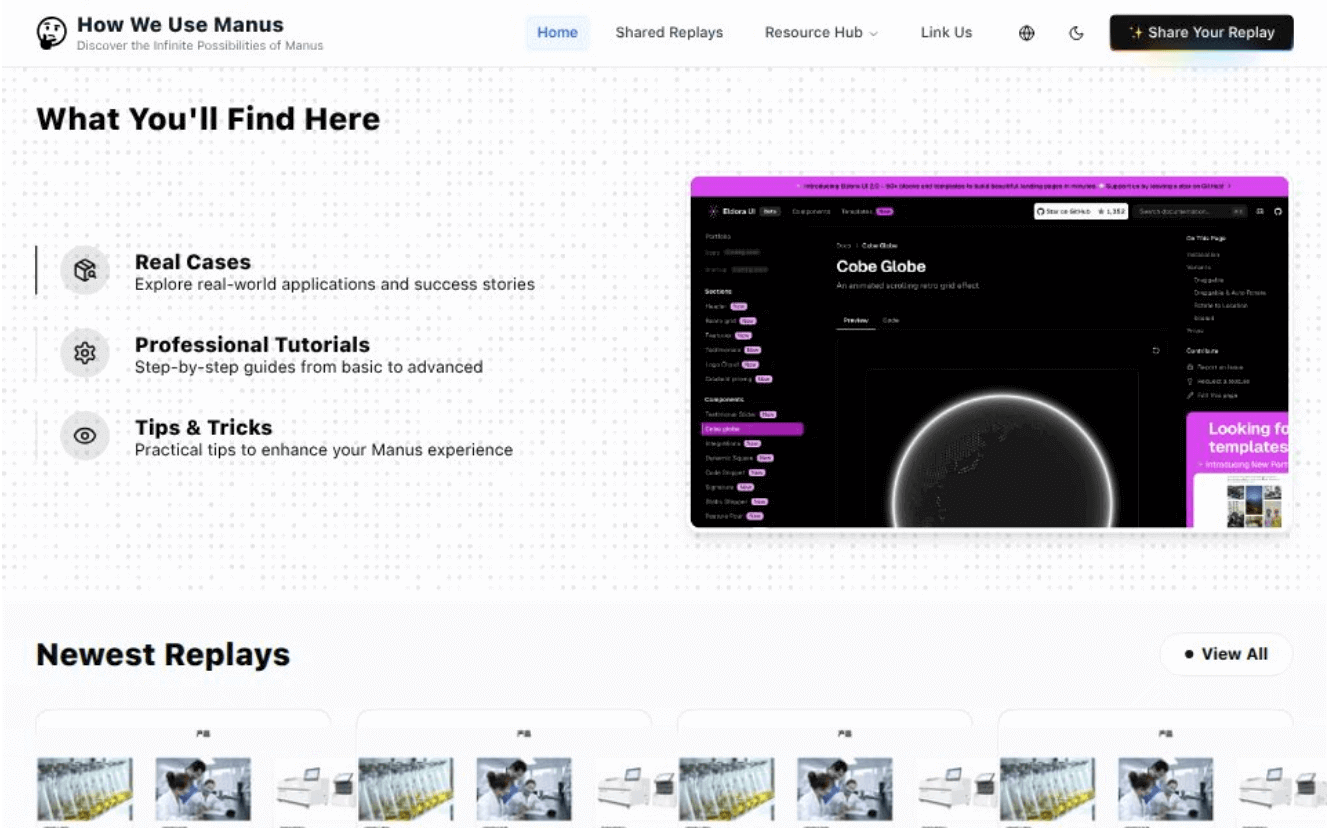 How We Use Manus - A Multilingual AI Practice Sharing Platform Built with Next.js 14